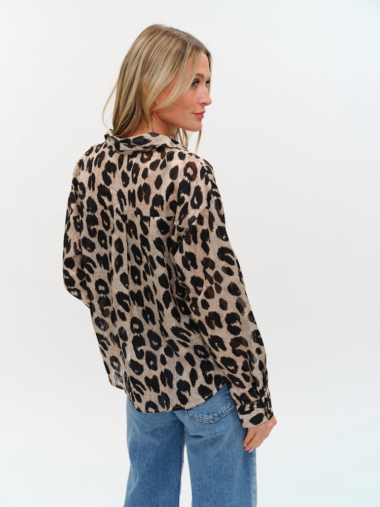Zuri Cheetah Print Top