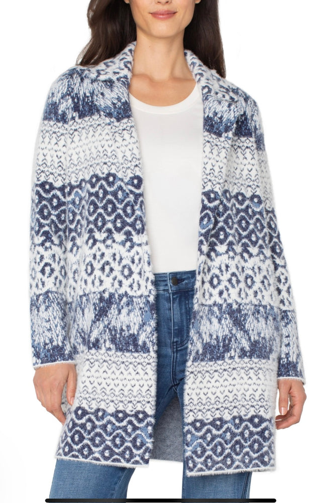 Open Front Sweater Coat