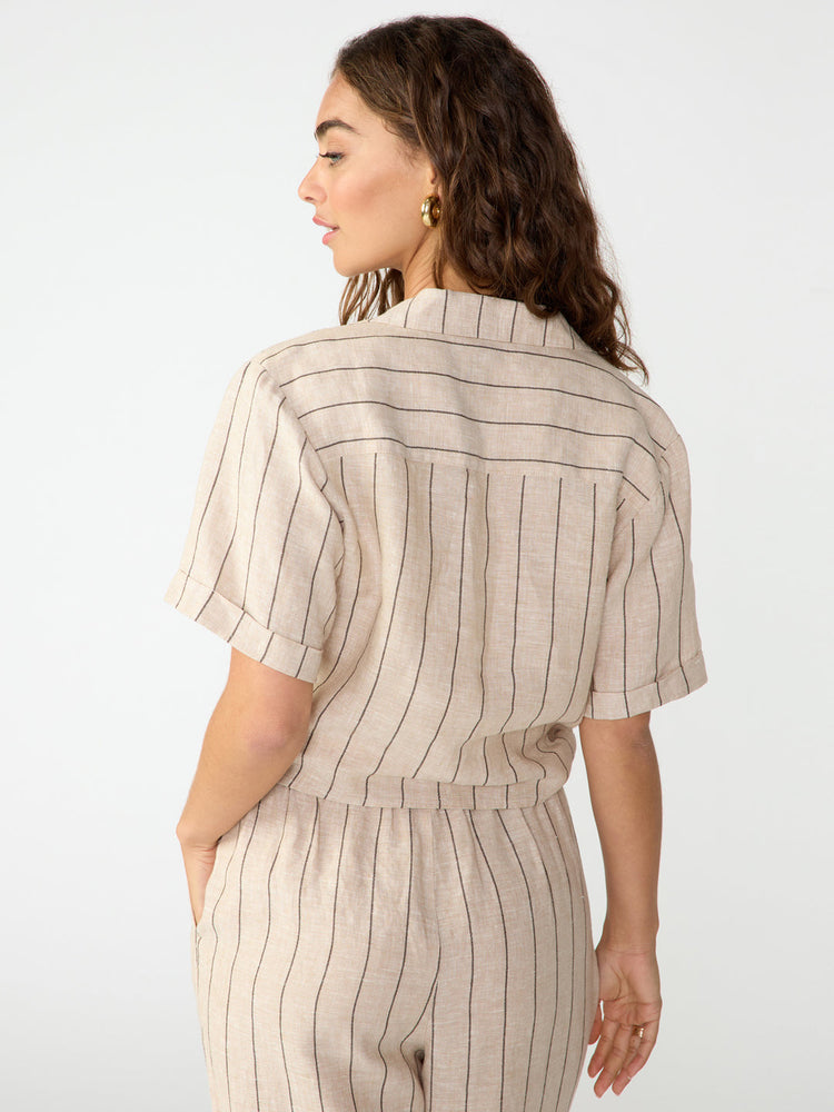 
            
                Load image into Gallery viewer, Stripe Linen Shirt
            
        