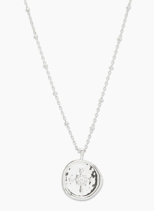 Compass Coin Necklace