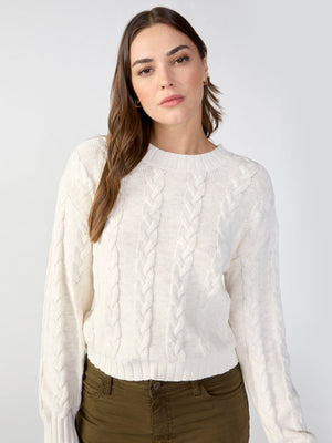 
            
                Load image into Gallery viewer, Cotton Cable Sweater
            
        