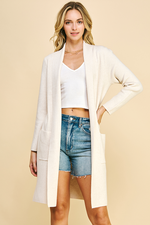 Long Knit Cardigan