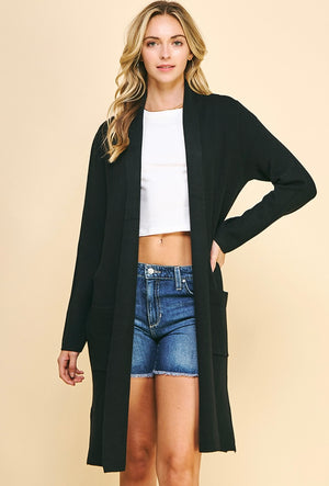 Long Knit Cardigan