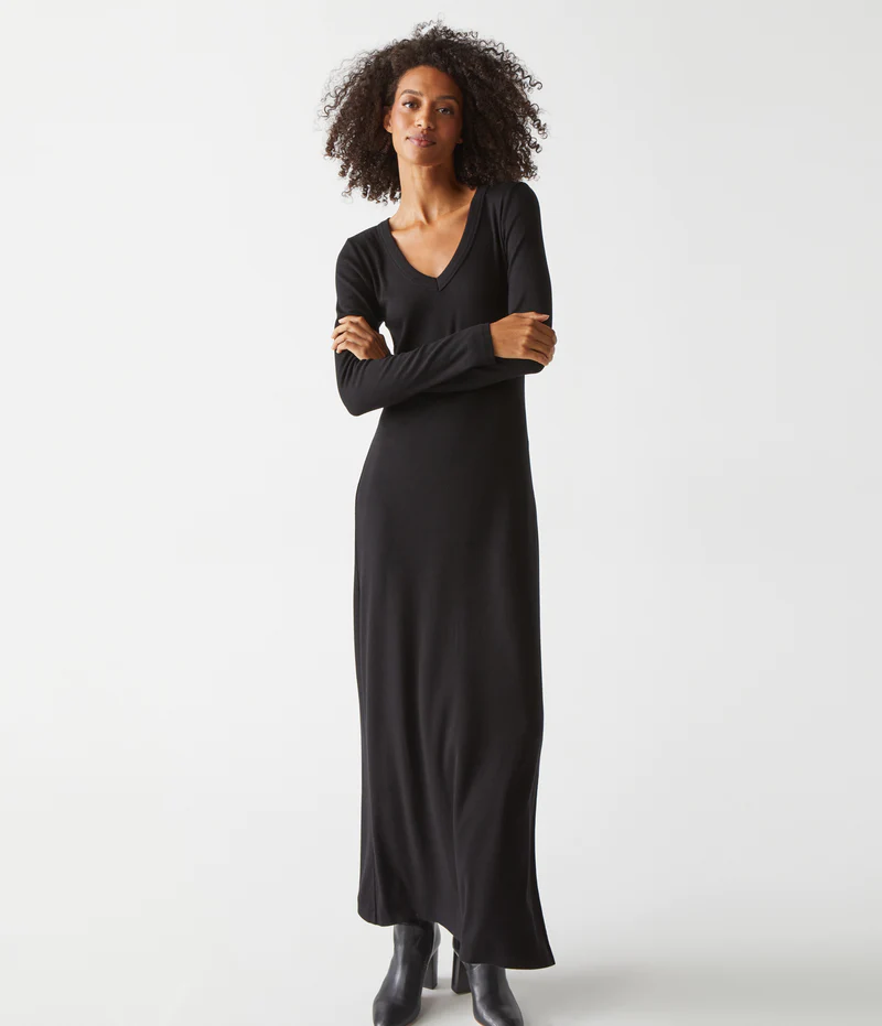 Fowler V Neck Maxi Dress