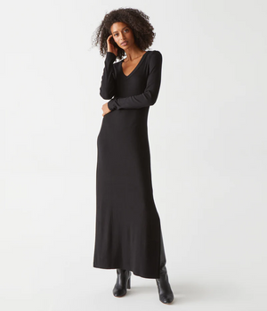 Fowler V Neck Maxi Dress