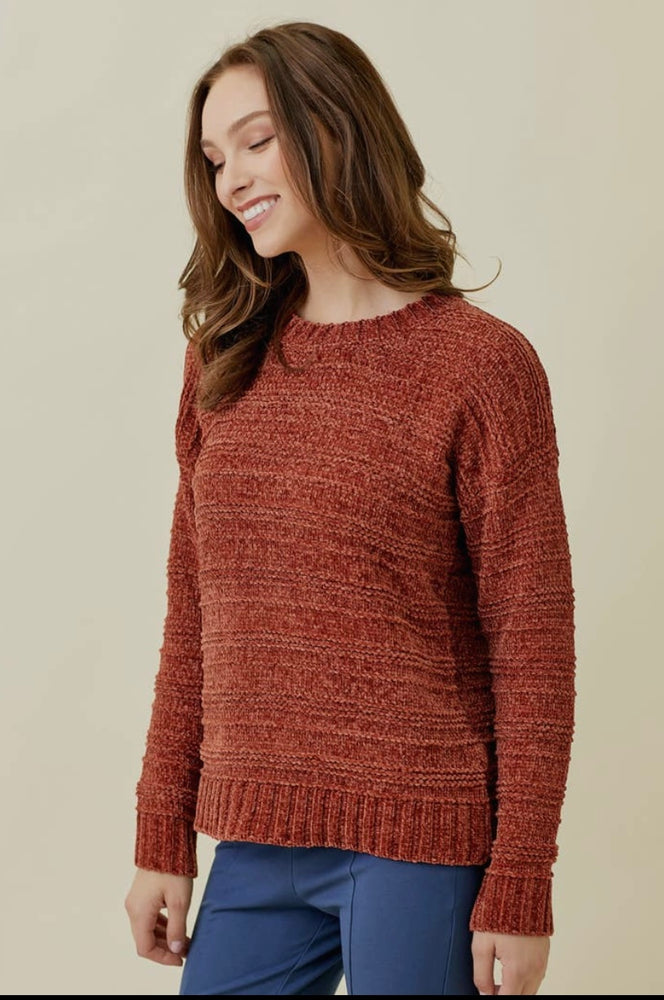 
            
                Load image into Gallery viewer, Velour Drop Shoulder Sweater
            
        