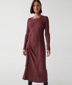 Ilia Ruched Tie Maxi Dress
