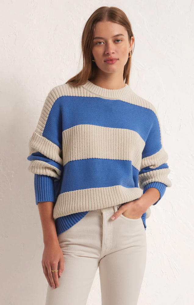 
            
                Load image into Gallery viewer, Fresca Stripe Sweater
            
        