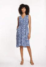 Sleeveless Print Dress