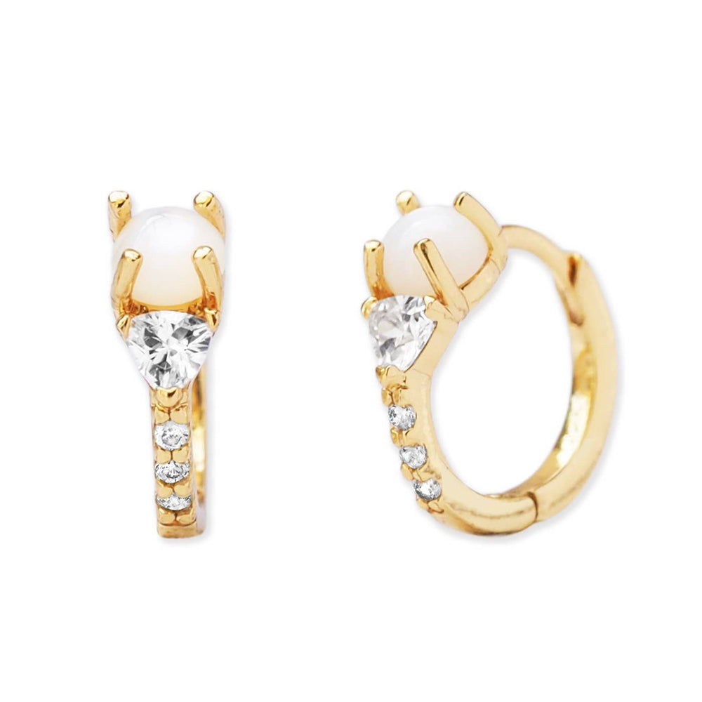 Bezel Set Stone With CZ Accent