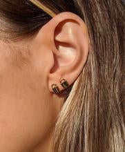
            
                Load image into Gallery viewer, Tiny Padlock Stud Earrings - Accent&amp;#39;s Novato
            
        