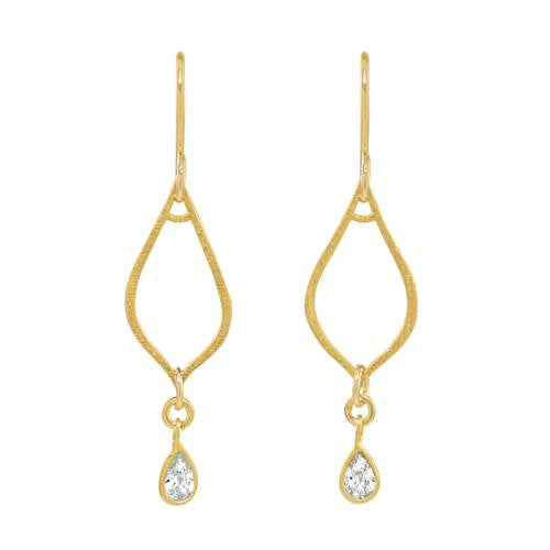 Lotus Drop Earrings - Accent's Novato