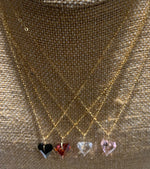Swarovski Crystal Heart Necklace