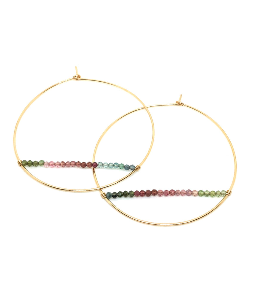 Mondrian Hoop earrings - Accent's Novato