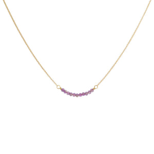 
            
                Load image into Gallery viewer, Cari Beaded Gemstone Necklace
            
        