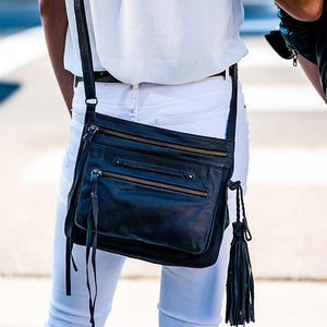 Lightweight Leather Crossbody bag
