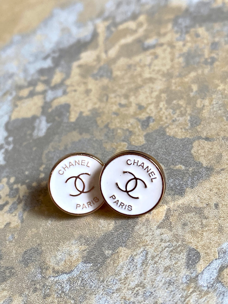 Vintage Chanel button earrings – Accent's Novato