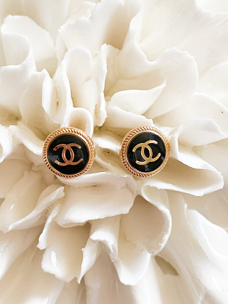 Vintage Chanel button earrings – Accent's Novato