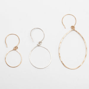 Tumbleweed Oval Essential Hoop Earrings - Accent's Novato