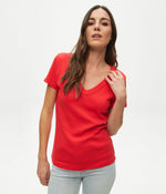 Nikki V Neck Tee