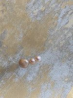 Floating Triple Pearl Necklace - Accent's Novato