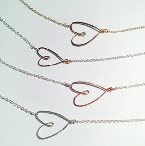 Tiny Heart Necklace - Accent's Novato