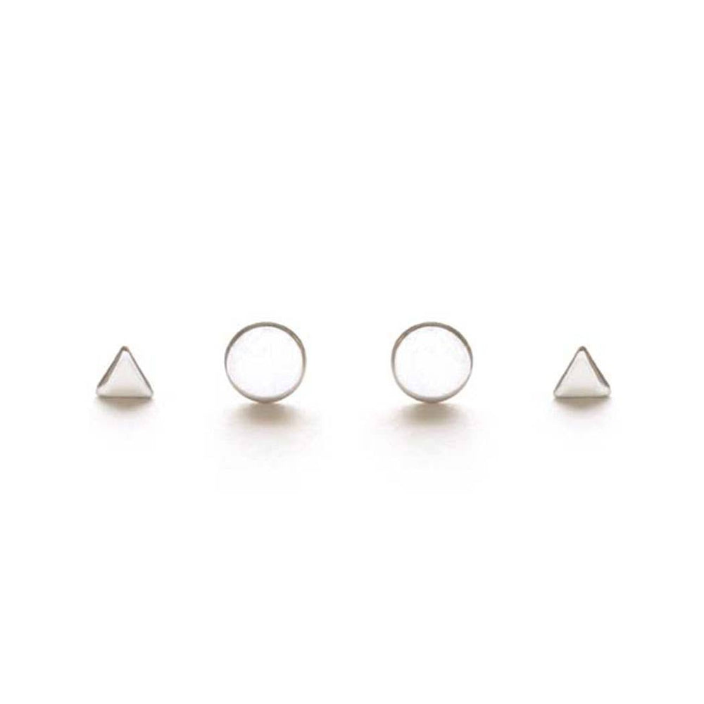 
            
                Load image into Gallery viewer, Geometric Stud Earrings - Accent&amp;#39;s Novato
            
        