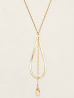 Celestine Drop Necklace