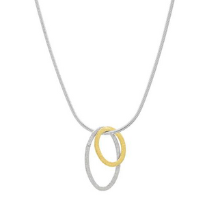 Double Oval Necklace
