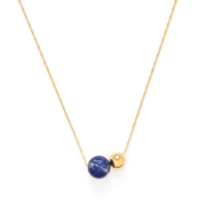 Gemstone Orbit Necklace