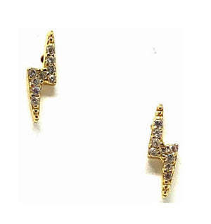 
            
                Load image into Gallery viewer, Lightning Bolt Earrings - Accent&amp;#39;s Novato
            
        