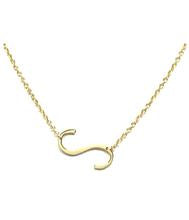 
            
                Load image into Gallery viewer, Gold Vermeil Initial Necklace
            
        