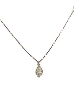 Pave Diamond Necklace - Accent's Novato