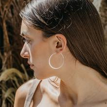 1.5 Hammered Hoops - Accent's Novato
