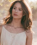 Gold Hammered Hoops 2 “ - Accent's Novato
