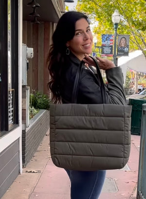 Quilted Tote Bag