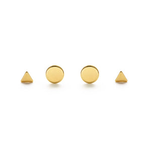 Geometric Stud Earrings - Accent's Novato