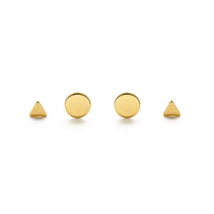 
            
                Load image into Gallery viewer, Geometric Stud Earrings - Accent&amp;#39;s Novato
            
        