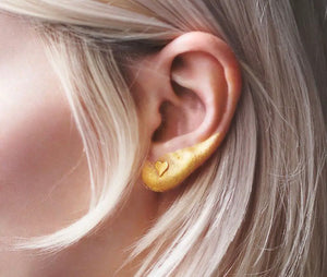 Heart Studs - Accent's Novato