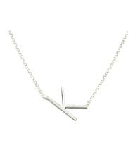 Sterling Silver Initial Necklace