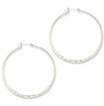 1.5 Hammered Hoops - Accent's Novato