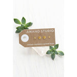 Geometric Stud Earrings - Accent's Novato
