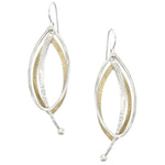 Layered Oval and Pendulum Earring - Accent's Novato
