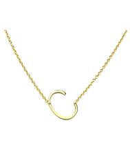 
            
                Load image into Gallery viewer, Gold Vermeil Initial Necklace
            
        