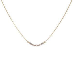 Cari Beaded Gemstone Necklace