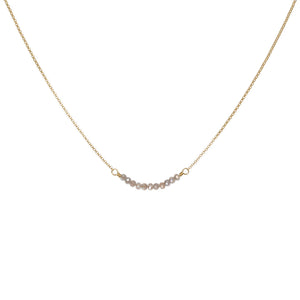 Cari Beaded Gemstone Necklace