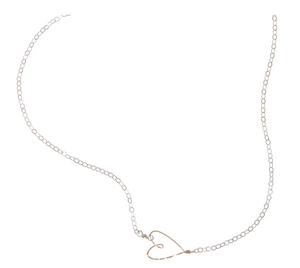 
            
                Load image into Gallery viewer, Tiny Heart Necklace - Accent&amp;#39;s Novato
            
        