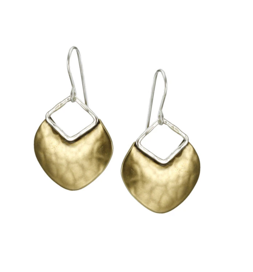 Organic Disc Earrings - Accent's Novato