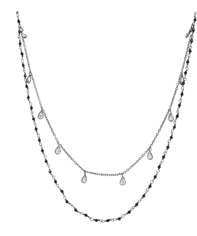 2 Tiered Necklace - Accent's Novato