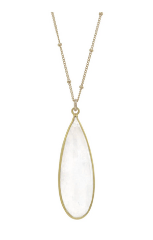 Rainbow Moonstone Necklace - Accent's Novato